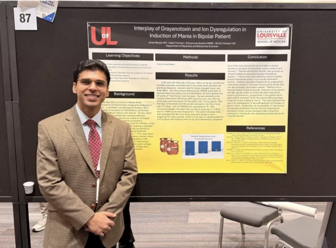 Dr. Umair Bhutto receives National Network of Depression Centers (NNDC) Young Investigator Travel Award